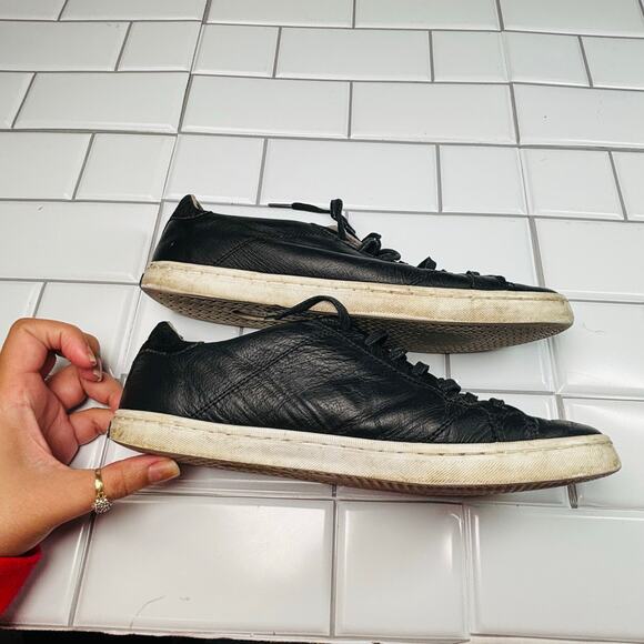 Cole Haan MINDI LACE-UP LEATHER SNEAKER IN BLACK Womens 10‎ - Picture 7 of 11